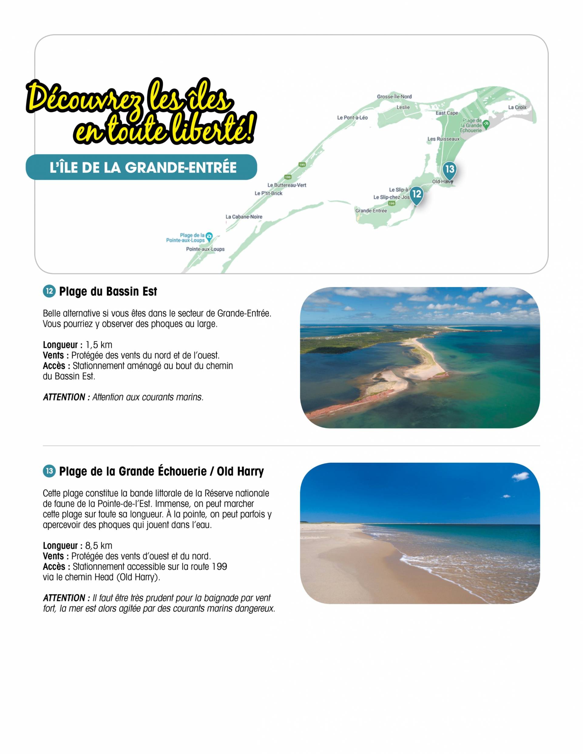 Flyer Carte - ÎLE DU HAVRE AUBERT